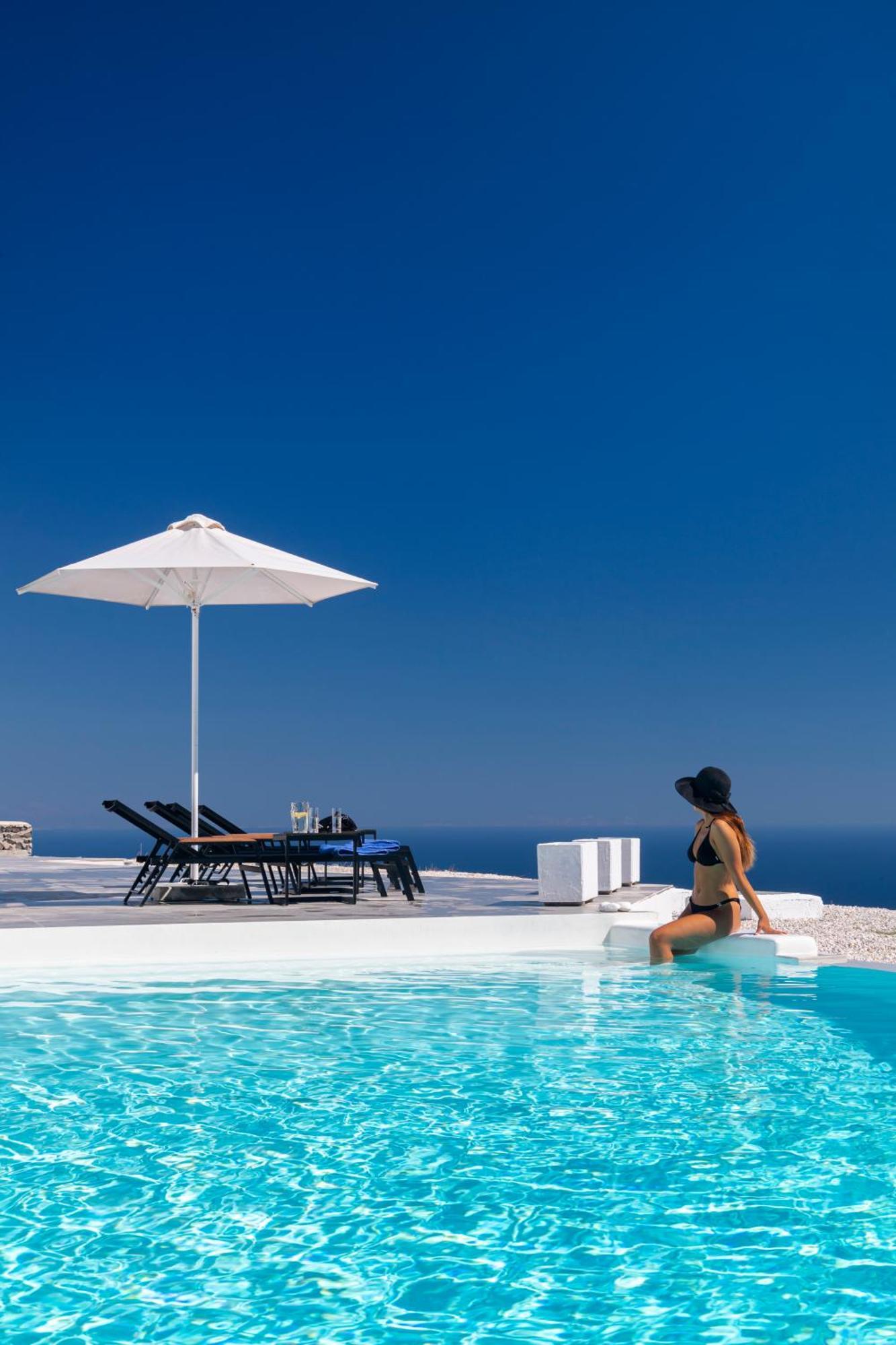 La Maltese Residence Imerovígli Buitenkant foto